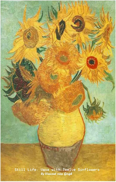 Vincent Van Gogh Starry Night Famous Paintings Postcards (60 Pack) - Starry Night Sunflowers Famous Paintings Postcards - Collectible Vintage Art Gifts - Premium Quality - Best Stocking Stuffers