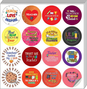 I am a Teacher Stickers (10 Sets X 16 Designs)