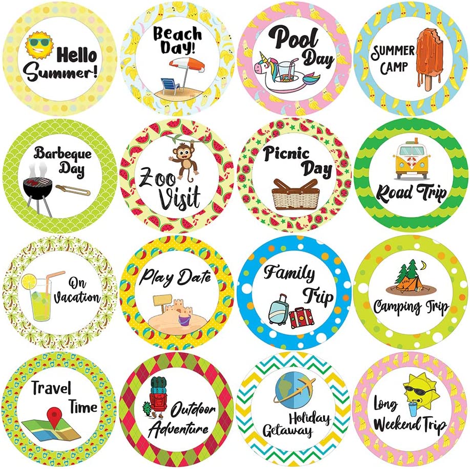 Vacation Planner Stickers (10-Sheet)