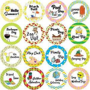 Vacation Planner Stickers (10-Sheet)