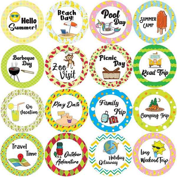 Vacation Planner Stickers (10-Sheet)