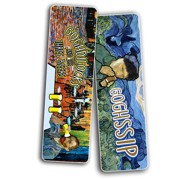 Creanoso Obsessed with Van Gogh Bookmarks Series 2 - Classical Art Impressions Page Clippers