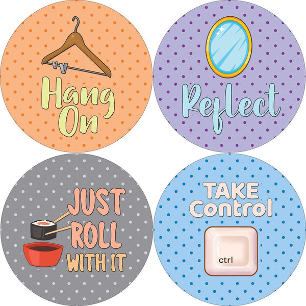 Inspiring Puns Stickers (5-Sheet)