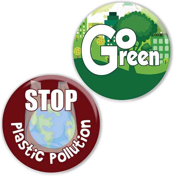 Stop Global Warming Pinback Buttons (10 Pack)