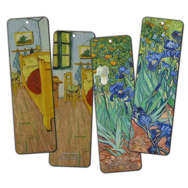 Creanoso Van Gogh Bookmarks (36-Pack) ÃƒÂ¢Ã¢â€šÂ¬Ã¢â‚¬Å“ Cool Book Classical Painting Art Print Decal