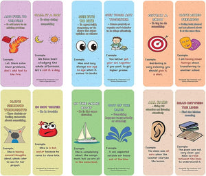 Fun Idioms for Children Series 3 - Everyday Idioms (2-Sets X 6 Cards)