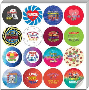 I am a Nurse Stickers (5 Sets X 16 Designs)