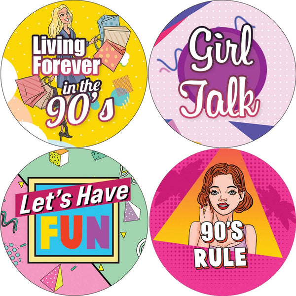 90's Girls Stickers (5 Sets X 16 Designs)
