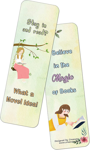 Feminine Bookmarks (2-Sets X 6 Cards)