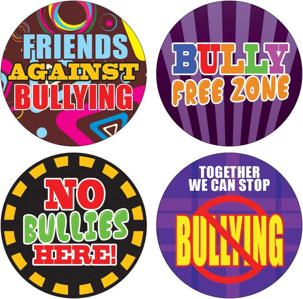 Creanoso Anti Bullying Stickers for Kids (10-Sheet) â€“ Inspiring Inspirational Motivational Sayings Sticker Cards â€“ Cool and Unique School Giveaways â€“ Premium Gifts for Boys Girls Teens â€“ Wall Decor
