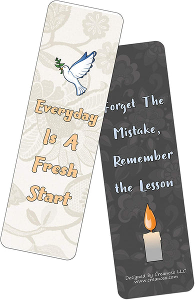 Floral Motivating Bookmarks Series 1 (30-Pack)