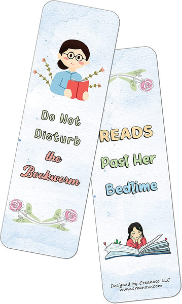 Feminine Bookmarks (2-Sets X 6 Cards)