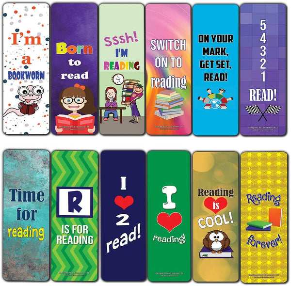 Creanoso Amazing Bookmarks for Reading for Students (30-Pack) Ã¢â‚¬â€œ Stocking Stuffers Gift for Boys, Girls, Men, Women, Teens Ã¢â‚¬â€œ Awesome Bookmark Collection Ã¢â‚¬â€œ Book Reading Rewards Incentives