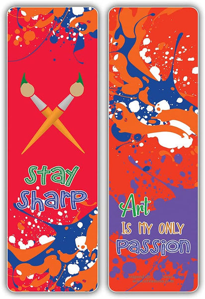 I am an Artist Bookmarks (5-Sets X 6 Cards)
