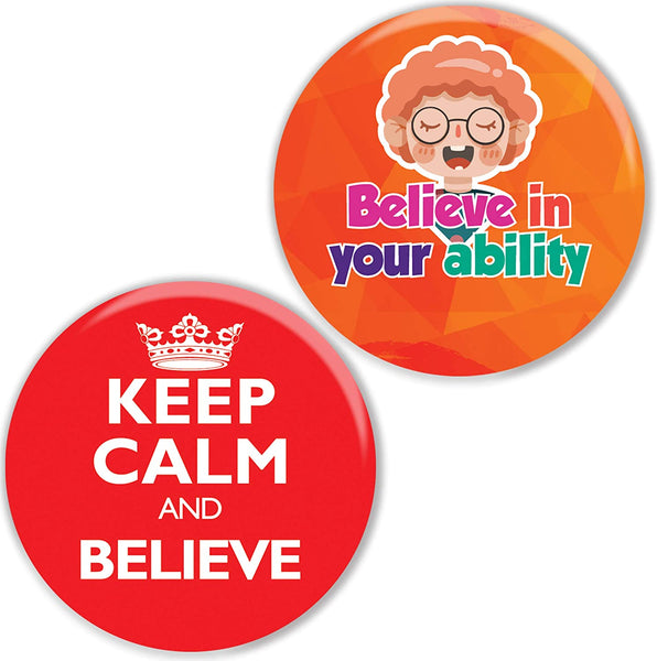 I Believe Pinback Buttons (10 Pack)