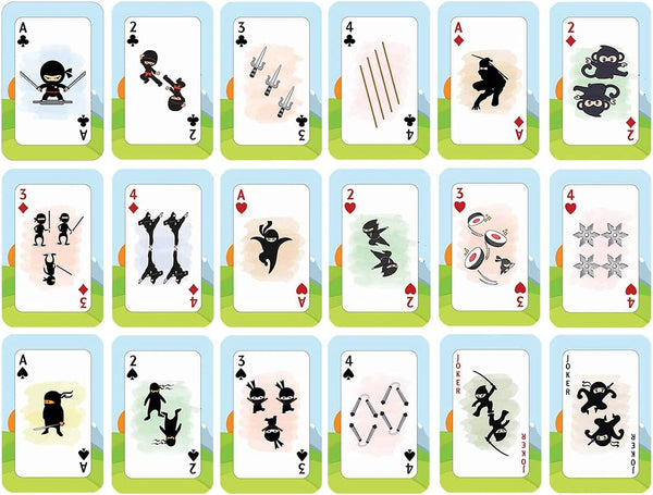 Ninja Playing Cards - (2-Deck X 54 Cards)
