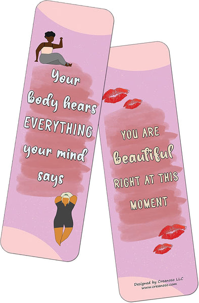 Body Positivity for Women Bookmarks Series 2 (5-Sets X 6 Cards)