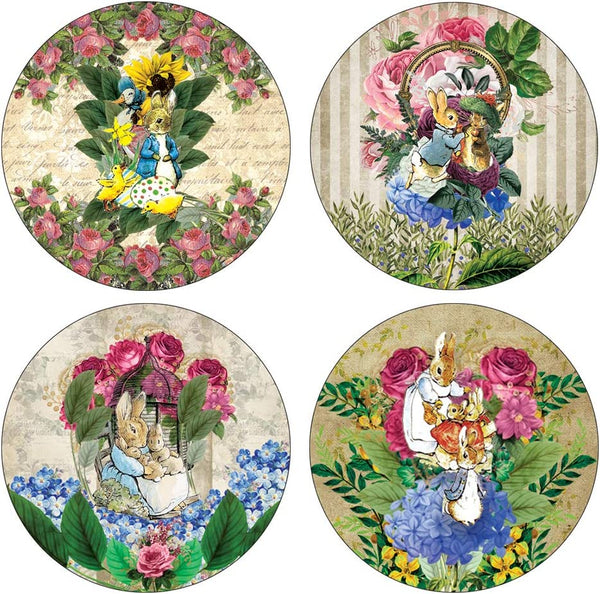Peter Rabbit Stickers (10 Sheet) - Classroom Reward Incentives for Students and Children - Stocking Stuffers Party Favors & Giveaways for Teens & Adults