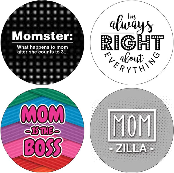 Funny Mom Quotes Collections sticker (10 Sets X 16 Designs)