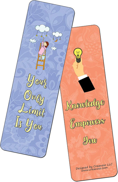 Floral Motivating Bookmarks Series 1 (30-Pack)