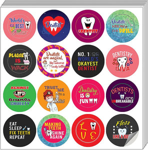 I am a Dentist Stickers (10 Sets X 16 Designs)