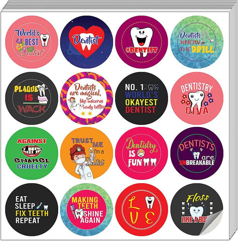 I am a Dentist Stickers (10 Sets X 16 Designs)