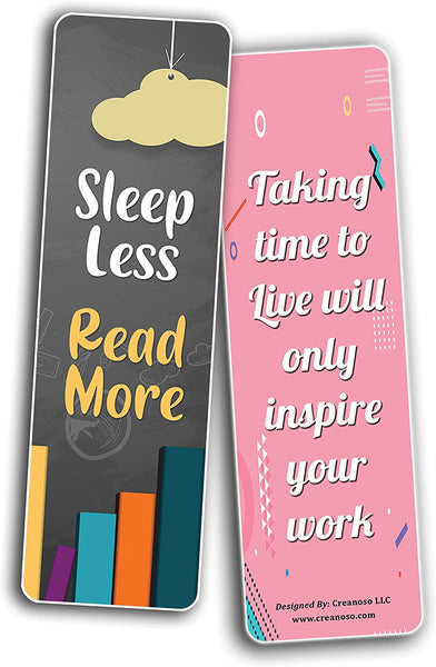 Read More Sleep less Bookmark (2-sets X 6 Cards)