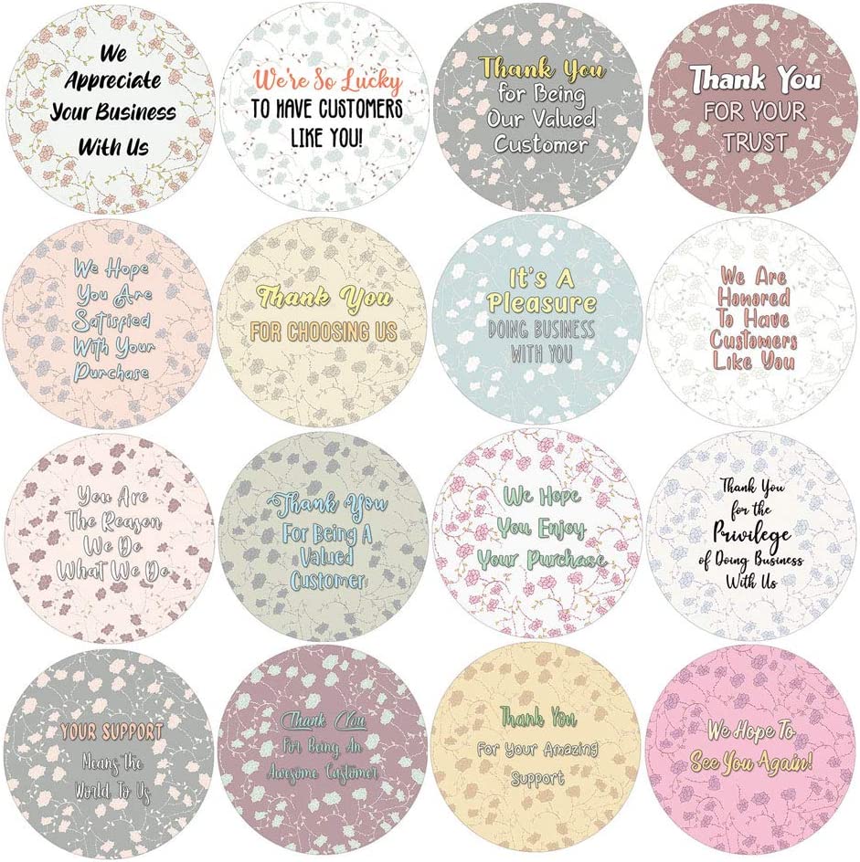 Creanoso Small Business Appreciation Stickers (20-Sheet) - Premium Quality Gift Ideas for Children, Teens, & Adults for All Occasions - Stocking Stuffers Party Favor & Giveaways