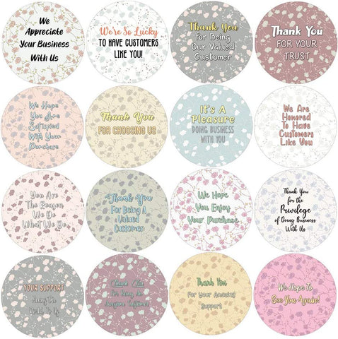 Creanoso Small Business Appreciation Stickers (20-Sheet) - Premium Quality Gift Ideas for Children, Teens, & Adults for All Occasions - Stocking Stuffers Party Favor & Giveaways