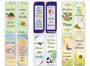 Funny Animal Behaviors Bookmarks (2-Sets X 6 Cards)