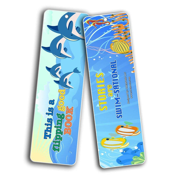 Creanoso Animal Bookmarks Cards for Children Bulk (60-Pack) - Fun Favors Reading Rewards Incentives