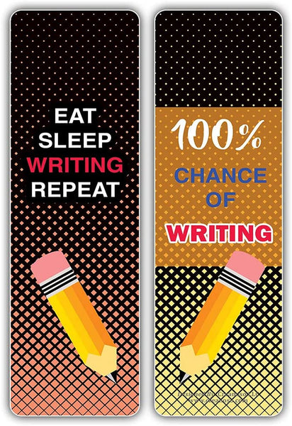 I am a Writer Bookmarks (5-Sets X 6 Cards)
