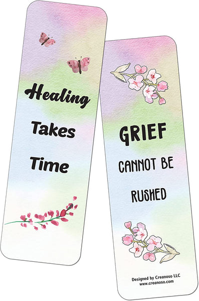 Grief Affirmations Bookmarks (2-Sets X 6 Cards)
