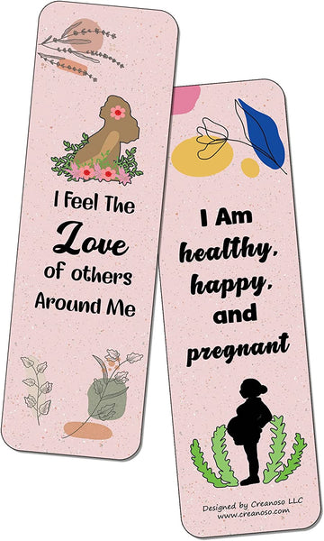 Affirmation Bookmarks for Pregnant Mothers (10-Sets X 6 Cards)