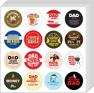 Funny dad Quotes Collections sticker (5 Sets X 16 Designs)