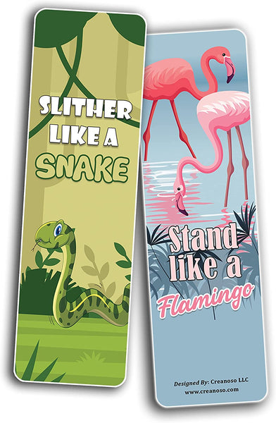Safari Animals Bookmarks - Series 2 (2-Sets X 6 Cards)