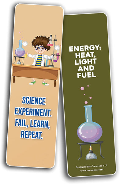 Mad Scientist bookmarks (2-Sets X 6 Cards)