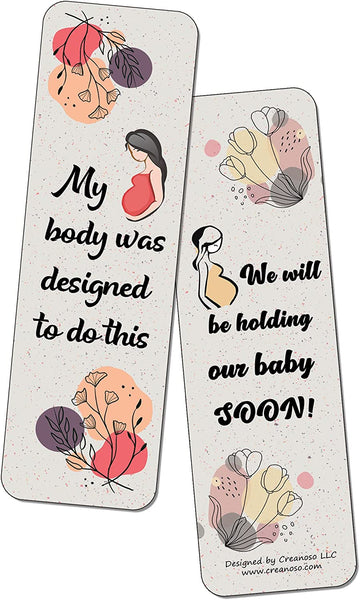 Affirmation Bookmarks for Pregnant Mothers (10-Sets X 6 Cards)