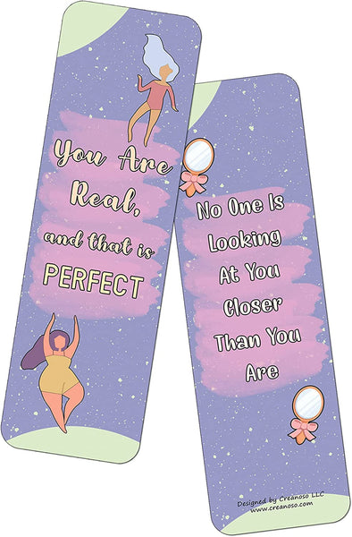 Body Positivity for Women Bookmarks Series 2 (5-Sets X 6 Cards)