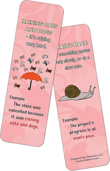 Fun Idioms for Children Series 2 - Animals (2-Sets X 6 Cards)