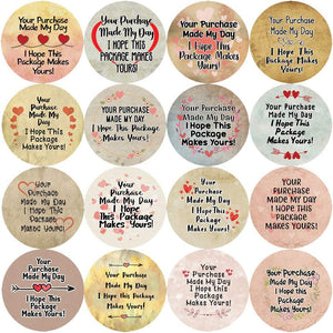 Small Business Thank You Stickers Series 2 (10-Sheet)