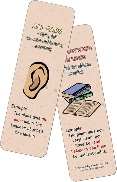 Fun Idioms for Children Series 3 - Everyday Idioms (5-Sets X 6 Cards)