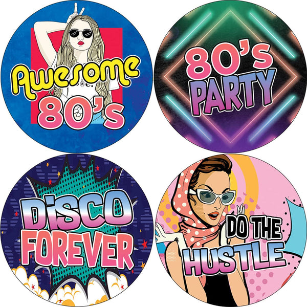 80's Girl Stickers (5 Sets X 16 Designs)