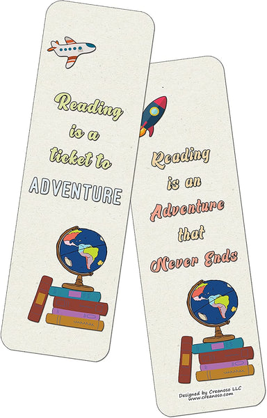Book Adventure Bookmarks (10-sets X 6 Cards)