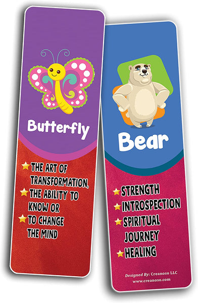 Animals and their Representations Bookmarks (5-Sets X 6 Cards)