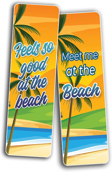 Beach Bookmarks (5-Sets X 6 Cards)