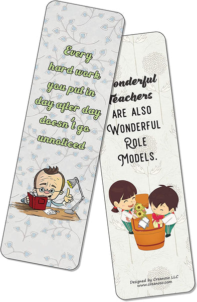 Teacher Appreciation Bookmarks (60-Packs)