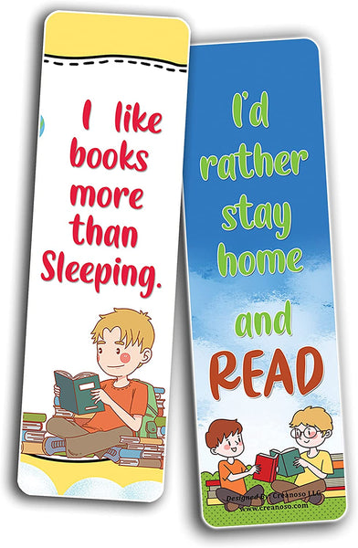 Read More Sleep less Bookmark (2-sets X 6 Cards)