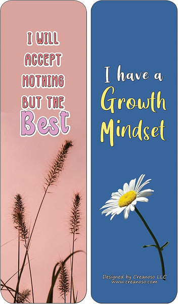 Creanoso Positive Affirmations Cards Series 5 (30-Pack) - Classroom Reward Incentives for Students and Children - Stocking Stuffers Party Favors & Giveaways for Teens & Adults