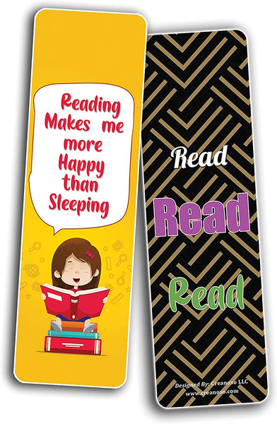 Read More Sleep less Bookmark (5-sets X 6 Cards)